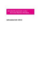 Download Jahresbericht 2012 - Selbsthilfe-Kontaktstelle Frankfurt