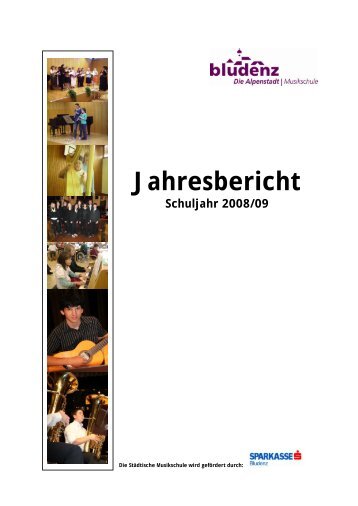 Jahresbericht - Stadt Bludenz