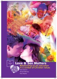 Love & Sex Matters, KS3 - Diocese of Salisbury