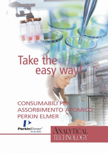 consumabili per assorbimento atomico perkin elmer - Analytical ...