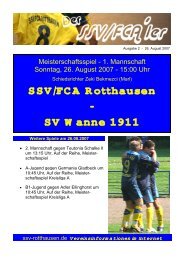 Ausgabe 2 - SSV Rotthausen