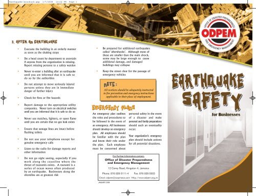 7 STEPS TO EARTHQUAKE SAFETY - PDF Free Download