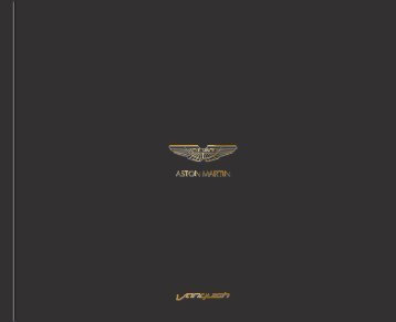 Broschüre - Aston Martin