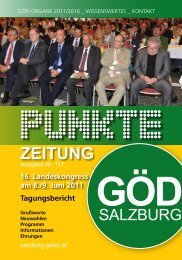 Punktezeitung - GÃD - Landesvorstand Salzburg - Gewerkschaft ...