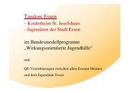 Tandem Essen - Wirkungsorientierte Jugendhilfe