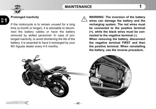 Brutale_990 (2011) Manual Mantenimiento ... - MV Agusta