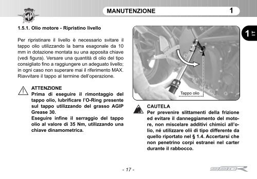 Brutale_990 (2011) Manual Mantenimiento ... - MV Agusta