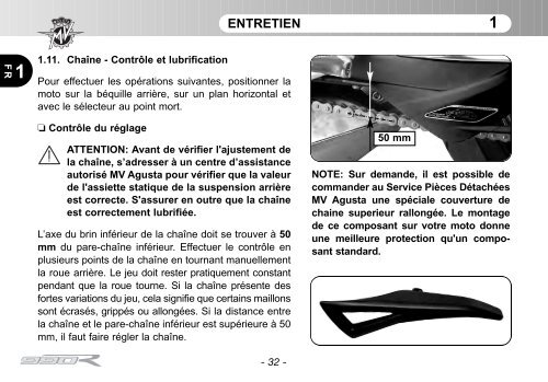 Brutale_990 (2011) Manual Mantenimiento ... - MV Agusta