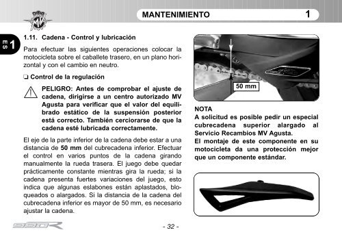 Brutale_990 (2011) Manual Mantenimiento ... - MV Agusta