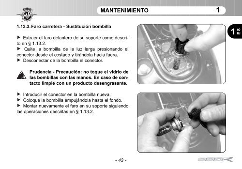 Brutale_990 (2011) Manual Mantenimiento ... - MV Agusta