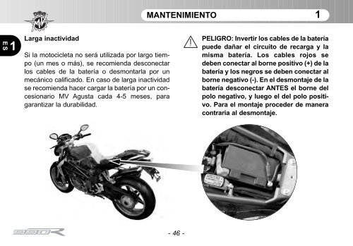 Brutale_990 (2011) Manual Mantenimiento ... - MV Agusta