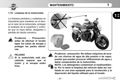 Brutale_990 (2011) Manual Mantenimiento ... - MV Agusta