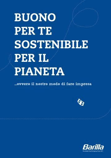 Versione integrale - Barilla