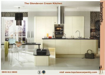 Glendevon Cream Kitchen - Top Class Carpentry
