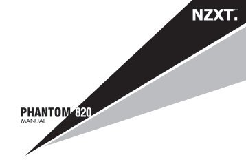 phantom 820 Manual - NZXT