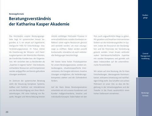 Zum Download - Katharina Kasper Akademie