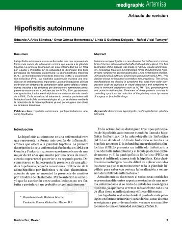 Hipofisitis autoinmune