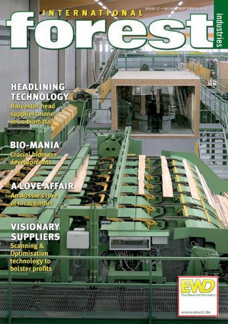 Issue 17 - August 2010 - International Forest Industries (IFI)