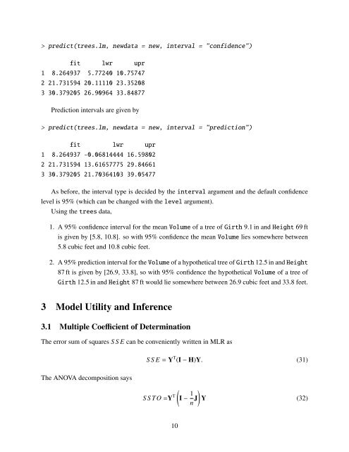 Multiple Linear Regression