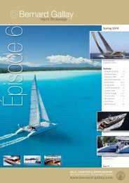 download (pdf) - Bernard Gallay Yacht Brokerage