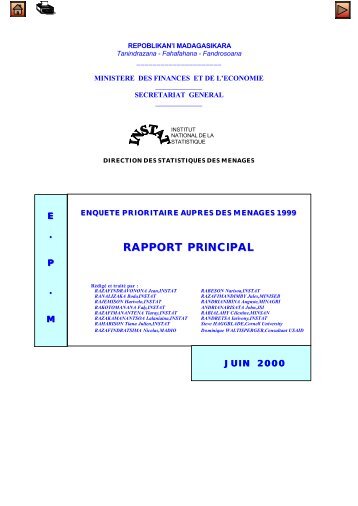 pdf 1 021 ko - Institut national de la statistique malgache (INSTAT)