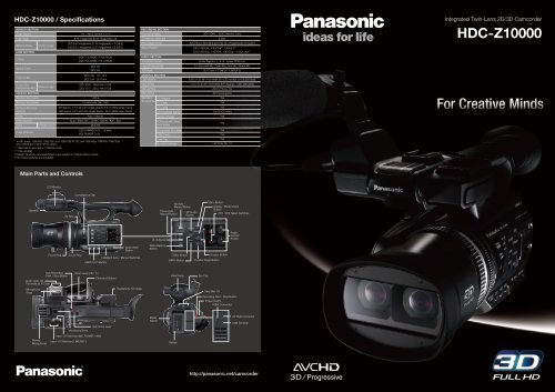 HDC-Z10000 - Panasonic