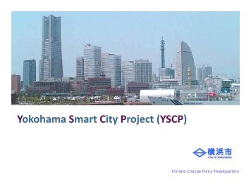 Yokohama Smart City Project (YSCP)