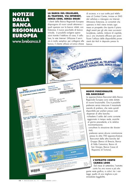 Notizie Dalla Banca Regionale Europea Ubi Banca