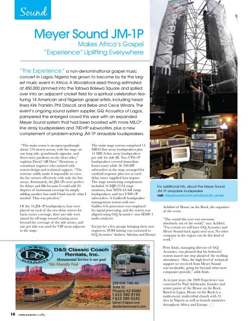 volume 2 issue 12 2009 - Mobile Production Pro