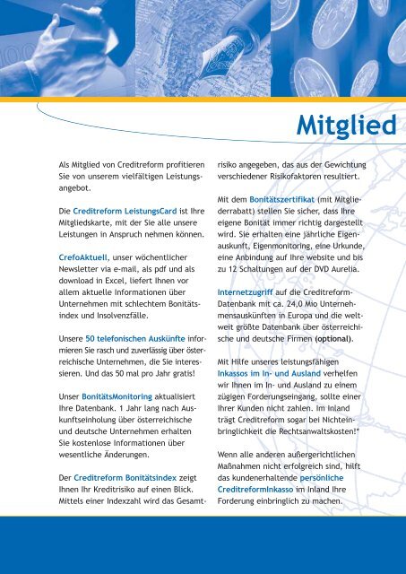 Mitglied bei Creditreform