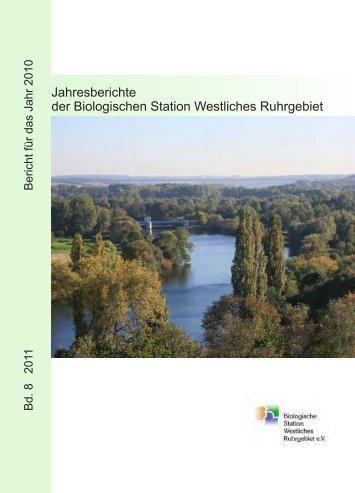 Jahresberichte der Biologischen Station Westliches Ruhrgebiet