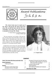 Recent Publications - Sabda - Sri Aurobindo Ashram