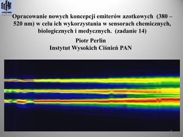 Diody superluminescencyjne (SLED) - Instytut Fizyki PAN