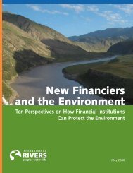 New Financiers and the Environment - ADFIAP