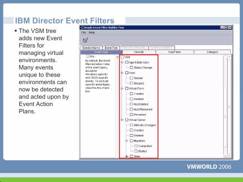 Virtualization : IBM Insights in Sizing Servers for ... - VMware