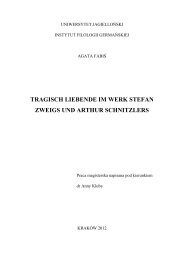 tragisch liebende im werk stefan zweigs und arthur schnitzlers