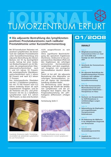 THERAPIE-CODE BEI mRCC UND GIST - Tumorzentrum Erfurt  eV