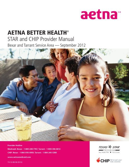 Medicaid & CHIP Provider Manual - Aetna Medicaid