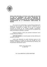 Listas definitivas de aspirantes admitidos y excluidos - Universidad ...
