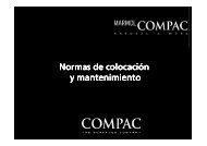 NORMAS MARMOL COMPAC - Reformas y Rehabilitaciones