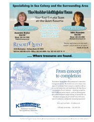 From concept to completion - ResortQuest Real Estate