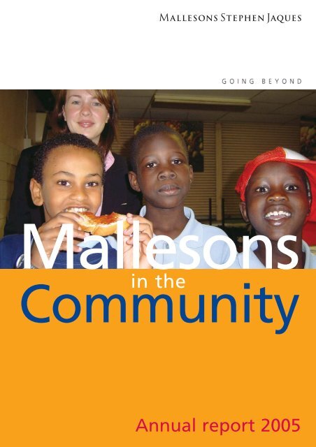 MIC annual report (Jan 05) #3426_v4.qxd - Mallesons