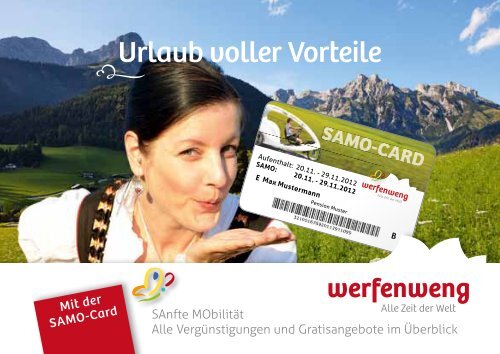 SAMO-Vorteilsheft 2013 - Werfenweng