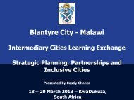 Costly Chanza-Blantyre City - Malawi - MILE