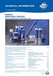 RENOLIT industrial greases