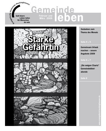 Gemeindebrief 02-03.2009 - Vereinigte Evangelische ...