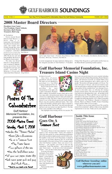 Gulf Harbour Feb08 website - Gulf Harbour Master Association