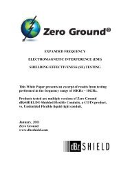 SHIELDING EFFECTIVENESS (SE) TESTING This White Paper ...