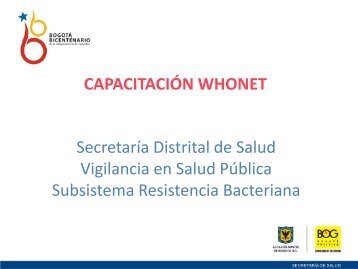 Instalación - Secretaría Distrital de Salud