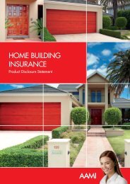 Home Building Insurance Policy Aami